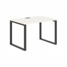 Стол прямой EQST 1180 Ясень Траун/Мокко 1160х800х750 EDIS