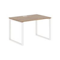Стол прямой EQST 1180 Дуб Денвер светлый/Белый 1160х800х750 EDIS