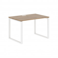 Стол прямой EQST 1180 Дуб Денвер светлый/Белый 1160х800х750 EDIS