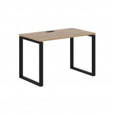 Стол прямой EQST 1167 Дуб Денвер светлый/Черный 1160х670х750 EDIS
