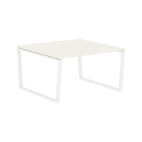 Стол 2-х местный EVWST 1313 Ясень Траун/Белый 1360х1346х750 EDIS