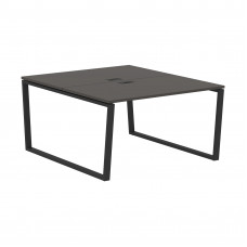 Стол 2-х местный EVWST 1316 Мокко/Черный 1360х1606х750 EDIS