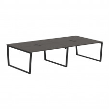 Стол 4-х местный EVWST 3116 Мокко/Черный 3126х1606х750 EDIS