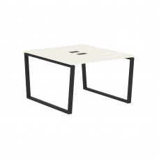 Стол 2-х местный EVWST 1113 Ясень Траун/Черный 1160х1346х750 EDIS