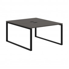 Стол 2-х местный EQWST 1316 Мокко/Черный 1360х1606х750 EDIS