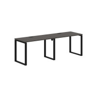 Стол 2-х местный EQWST 2367 Мокко/Черный 2326х670х750 EDIS