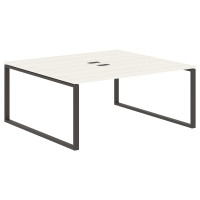 Стол 2-х местный EQWST 1716 Ясень Траун/Мокко 1760х1606х750 EDIS