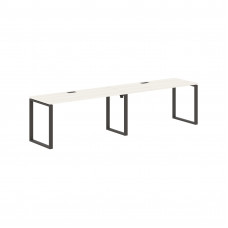 Стол 2-х местный EQWST 3167 Ясень Траун/Мокко 3126х670х750 EDIS