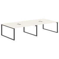 Стол 4-х местный EQWST 3516 Ясень Траун/Мокко 3526х1606х750 EDIS