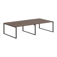 Стол 4-х местный EQWST 3116 Дуб Денвер тёмный/Мокко 3126х1606х750 EDIS