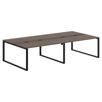 Конференц стол EQCT 3116 Дуб Денвер темный/Мокко/Черный 3126х1606х750 EDIS