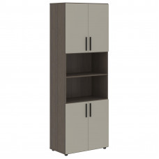 Шкаф высокий широкий VHCS 80.4 Аметист/Дуб Сильвер 800х430х2253 VELION