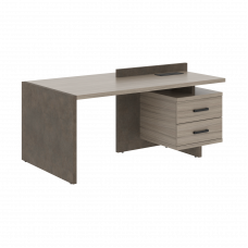 Стол СФ-531322 Дрифтвуд Бетон чикаго темГрафит 1800х961х840 WOOD&STONE