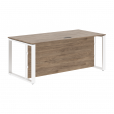 Стол руководителя EST 189H Кария Пальмира/Белый 1800х900х750 ENIO