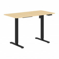 Стол письменный AT-002.1 Дуб Светлый/Черный 1200х600х720-1180 XTEN-UP