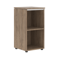 Каркас шкаф-колонки низкой MLC 42 Кария Пальмира/Белый MORRIS TREND