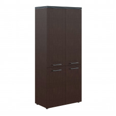 Шкаф с глухими средними и малыми дверьми THC 85.3 Венге Магия 856х450х1968 TORR