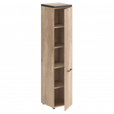 Шкаф колонка с глухой дверью и топом THC 42.1 Дуб Каньон 432х450х1968 TORR