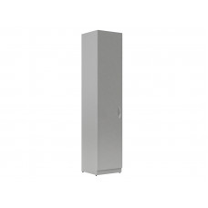 Шкаф колонка с глухой дверью SR-5U.1(L) Серый 386х375х1815 SIMPLE