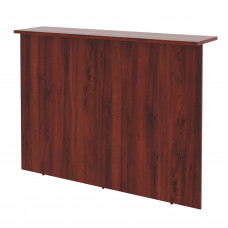 Стойка рецепции DMS 160 Бургунди 1600х400х1200 DEX