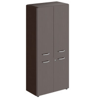 Шкаф с замками в средних и малых дверях и обвязкой DHC 85.3(Z) Венге Магия 892х450х1950 DIONI