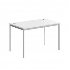 Стол письменный СП-2S Белый/Алюминий 1200х720х755. IMAGO-S