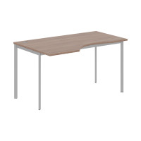 Стол эргономичный СА-2S(L) Ясень Шимо/Алюминий . IMAGO-S
