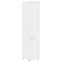 Шкаф колонка с глухой дверью и топом XHC 42.1 Белый 432х432х1955 XTEN