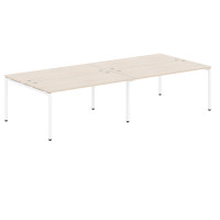 Стол 4-х местный XWST 3214 Бук Тиара/Белый 3206х1406х750 XTEN-S