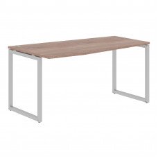 Стол эргономичный XQCT 169(L) Дуб Сонома/Алюминий 1600х900х750