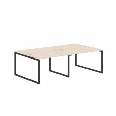 Стол 4-х местный XQWST 2414 Бук Тиара/Антрацит 2406х1406х750