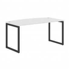 Стол руководителя XQET 169 Белый/Антрацит 1600х867х750