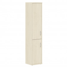Шкаф колонка с глухой средней и малой дверьми СУ-1.3Л Клен* 406х365х1975
