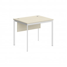 Стол письменный СП-1SD Клен*/Белый 900х720х755 IMAGO-S