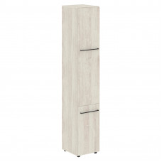 Шкаф колонка с глухой средней и малой дверью LHC 40.3 Сосна Эдмонт 400х430х2253 LOFTIS