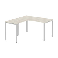 Стол угловой XS6CT 1415 Сосна Эдмонт/Серый 1400х1500х750 XTEN-S60