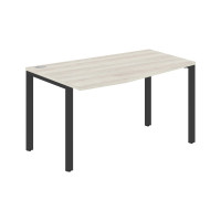 Стол эргономичный XS6CT 149(L) Сосна Эдмонт/Антрацит 1400х900х750 XTEN-S60