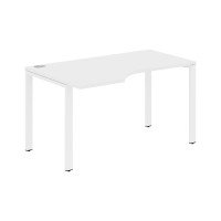 Стол эргономичный XS6CET 149(L) Белый/Белый 1400х900х750 XTEN-S60