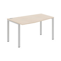 Стол эргономичный XS6CT 149(L) Бук Тиара/Серый 1400х900х750 XTEN-S60