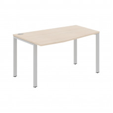 Стол эргономичный XS6CT 149(L) Бук Тиара/Серый 1400х900х750 XTEN-S60