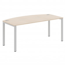 Стол руководителя XS6ET 189 Бук Тиара/Серый 1800х914х750 XTEN-S60