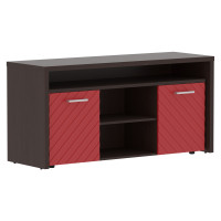 Тумба с фригобаром TLTF-3D Красный/Венге Магия Z 1640х550х800 TORR Люкс (TORR LUX)