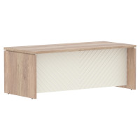 Стол руководителя TLST 209H Дуб Каньон Z/Латте 2000х900х750 TORR LUX