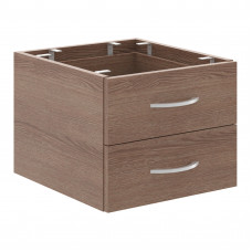 Тумба подвесная с 2-мя ящиками СРС-2V.1 Ясень Шимо 407х448х325 IMAGO PLUS