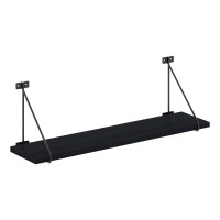 Полка с полкодержателями SH4-BAR Дуб Юкон Модерн 660х166х209 COFFEE