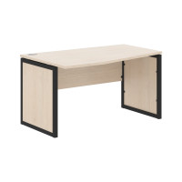 Стол эргономичный XQPCT 149(L) Бук Тиара/Антрацит 1400х900х750 XTEN-QP