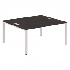 Стол 2-х местный XS6WST 1614 Дуб Юкон Модерн/Серый 1600х1400х750 XTEN-S60