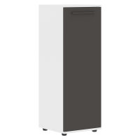 Шкаф средний узкий EMCS 42.1 Мокко/Мокко/Белый 426х430х1199 EDIS