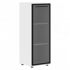Шкаф средний узкий EMCS 42.7(L) Черный/Белый 426х430х1199 EDIS