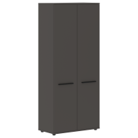 Шкаф высокий широкий EHCS 85.1 Мокко/Черный/Мокко 852х430х1967 EDIS